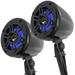 Seismic Audio - SA-SBL-LED - Pair of 4 Inch 2-Way Outdoor Speakers with LED Lights 300 Watts