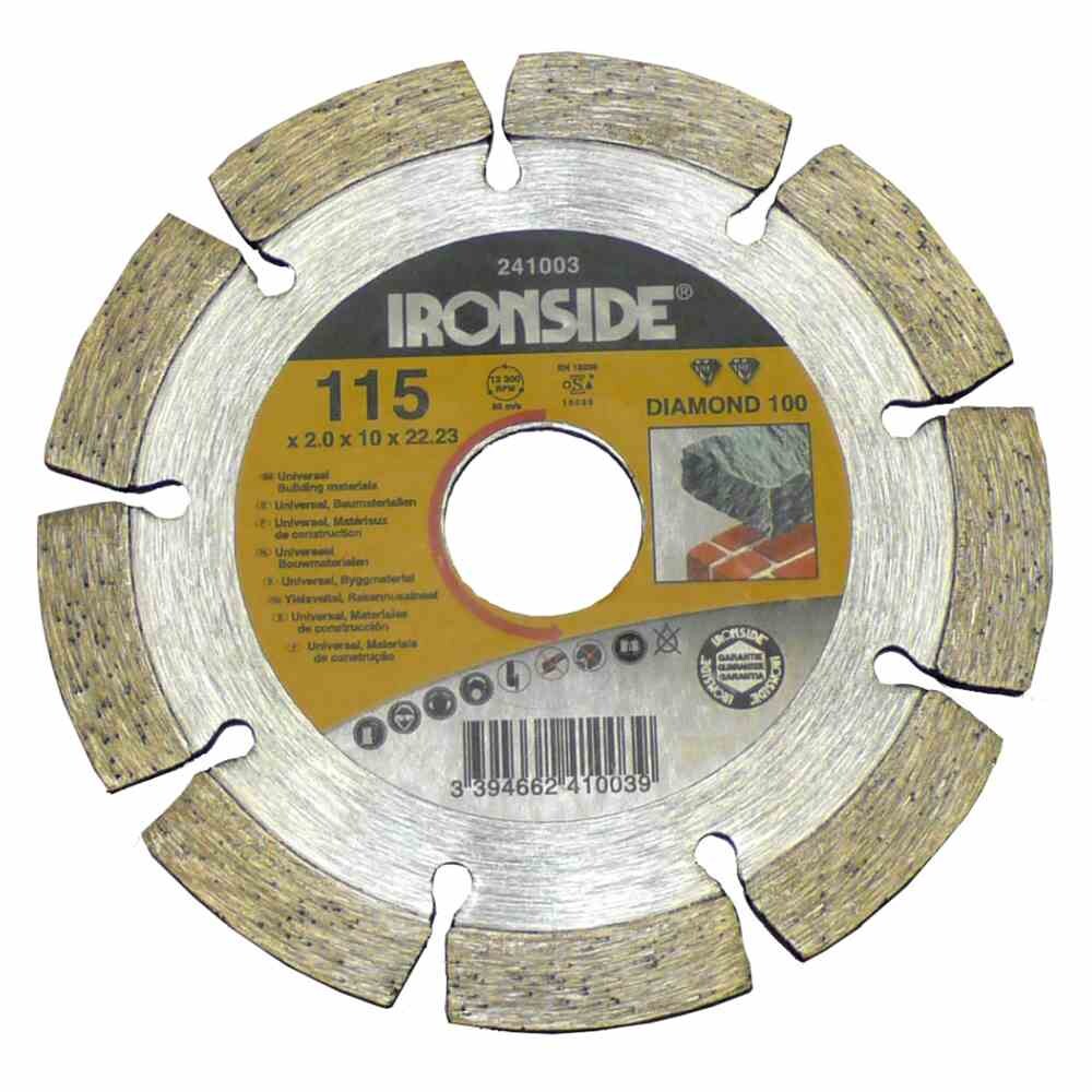 IRONSIDE Diamant-Scheibe 115mm 2/7mm Image