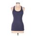 Nike Active Tank Top: Blue Activewear - Women's Size Medium