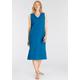 Jerseykleid OTTO PRODUCTS "GOTS zertifiziert -CIRCULAR COLLECTION" Gr. 40, N-Gr, blau (azur blau) Damen Kleider Sommerkleid Freizeitkleider