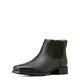 Men's Booker Ultra Square Toe Western Boots in Black Deertan, D Medium Width, Size 8, by Ariat