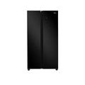 Swan Sr156100Di 91Cm Wide, Total No Frost, American-Style Fridge Freezer - Dark Inox