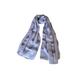 Saluki Dog Print Ladies Scarf Shawl Wrap Available in Grey, Blue & Soft Pink