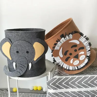 Mir de Rangement Mignon pour Jouets d'Enfants Conteneur de Vêtements et Chaussures Boîte