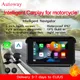 Autoway-Carplay sans fil étanche pour moto 5 écran tactile Android Auto GPS TMPS caméras