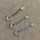 NH34 GMT Hands Orange Red/Green/Blue Watch Hands 12.5mm Green Luminous Pointers for Japanese NH34