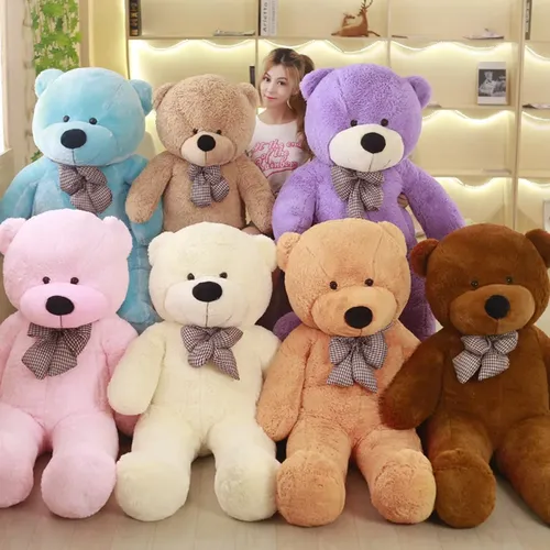 Neu ankommen zum Verkauf 60-200cm 7 Farben billig Riesen ungefüllte leere Plüsch Teddybär Haut