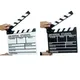 Film Clapperboard Fitting Universal Hinweis Platte Gedruckt Muster Robust Holz Director