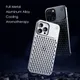 Luxus Metall kühlung hohle Aluminium Telefon hülle für iPhone 13 12 14 15 Pro Max 15plus Duft