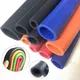 1Meter Colorful Flame Retardant NBR Smooth Sponge Tube Rubber Foam Grip Cover Sponge Sleeve Home Gym