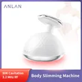 ANLAN 80K Cavitation Ultrasonic RF Body Slimming Machine IPX6 Waterproof 3.2 MHz Radio Frequency LED