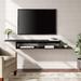 FITUEYES Floating TV Stand for Living Room, Entertainment Center Media Console, Wall Mounted for 65/70/75 Inch TVs, Black