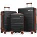 Expandable Hardside Luggage with Spinner Wheels 3-Piece Set (20"/ 24"/ 28")