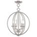 4 Light CH Mini Chandelier/Ceiling Mount