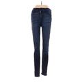 FRAME Denim Jeans - Mid/Reg Rise: Blue Bottoms - Women's Size 25