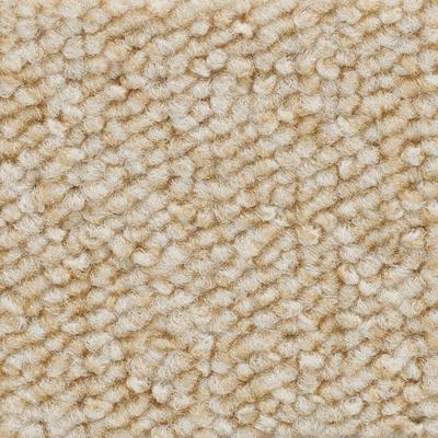 Teppichboden VORWERK "Passion 1005 (Luco), Schlinge - meliert, Made in Germany", weiß (weiß hellbeige), B:400cm H:6mm L:600cm, Polyamid, Teppiche, Wohnzimmer, Schlafzimmer, Kinderzimmer, Breite 400/500 cm