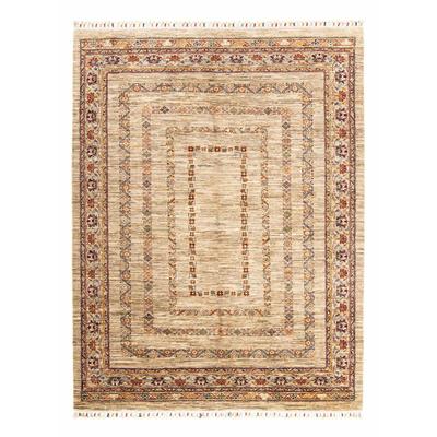 Orientteppich MORGENLAND "Mir - Indus 90 x 60 cm beige" Teppiche Gr. B/L: 60 cm x 90 cm, 12 mm, 0,54 m², 1 St., beige Orientalische Muster