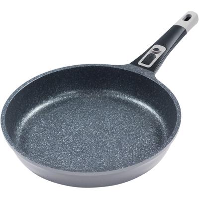 Bratpfanne KING "Moonscape", grau, H:5cm Ø:24cm, Pfannen, Induktion, abnehmbarer Griff, MOONSCAPE-Beschichtung