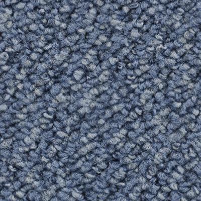 VORWERK Teppichboden "Schlingenteppich Passion 1093 (Traffic)" Teppiche Gr. B/L: 400 cm x 350 cm, 6,3 mm, 1 St., blau Teppichboden