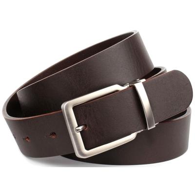 Ledergürtel ANTHONI CROWN, Damen, Gr. 95, braun, Leder, unifarben, Gürtel, 3,5 cm breiter Casual-Vollledergürtel Image