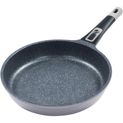Bratpfanne KING "Moonscape", grau, H:4,5cm Ø:20cm, Pfannen, Induktion, abnehmbarer Griff, MOONSCAPE-Beschichtung
