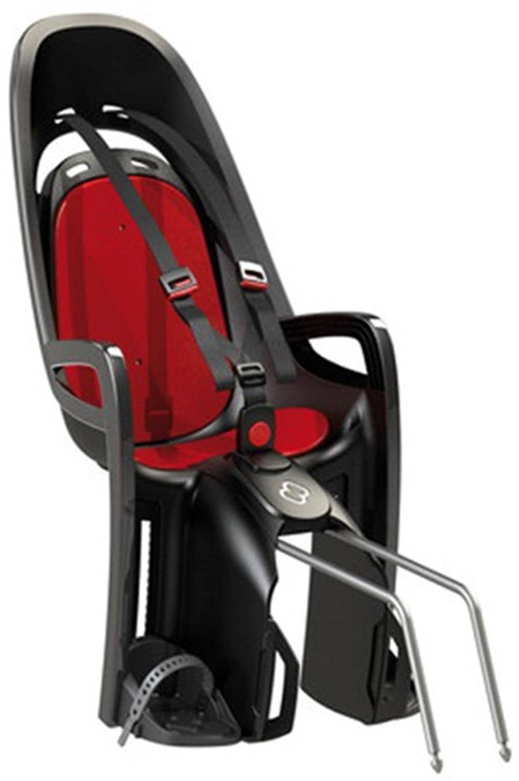 Fahrradkindersitz HAMAX "Zenith", grau (grau, rot), Kindersitze, Kinder Image