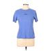 Gear for Sports Active T-Shirt: Blue Activewear - Women's Size Large