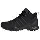 adidas Men's Terrex Swift R2 Mid Gore-TEX Hiking Shoes Sneaker, Core Black/Core Black/Carbon, 12.5 UK