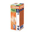 10 x OSRAM Classic Eco Superstar 30W (=40W) Mains 240v SES E14 Small Edison Screw Cap Halogen Energy Saving CANDLE Light Bulbs, Dimmable Lamps 405 Lumen