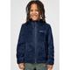 Fleecejacke JACK WOLFSKIN "NEPALI JACKET G" Gr. 116, blau (night, blue) Kinder Jacken Sweatjacken