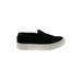 Steve Madden Sneakers: Slip-on Platform Classic Black Color Block Shoes - Women's Size 7 1/2 - Almond Toe