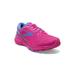 Brooks Ghost 15 Running Shoes - Women's Pink Glo/Blue/Fuchsia 5 Narrow 1203801B606.050