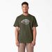 Dickies Men's Short Sleeve Logo Graphic T-Shirt - Moss Green Size XL (WS22E)