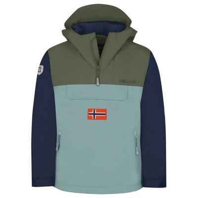 Trollkids - Kid's Kirkenes Anorak - Freizeitjacke Gr 98 türkis