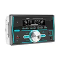 Autoradio Double Din avec commande vocale FM RadioButton Light avec puissance de sortie 7 couleurs