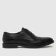 Base London wilson toe cap shoes in black