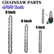 4/6/8/10/12/16inch Chainsaw Chain 1/4" .043" 28/37/45/48 DL Semi Chisel Electric Chainsaw Chain