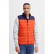 Steppweste BLEND "BLEND BHWaistcoat" Gr. x l, rot (paprika) Herren Westen Steppwesten