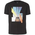 Armani Exchange Men's Regular Fit Brooklyn Bridge Graphic Tee T-Shirt, Black, L