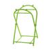 Trash Bag Holder Stand Leaf Bag Stand Shopping Bag Holder Garbage Bag Holder Frame Hanging Trash Bag Rack for Grocery Bag Parties Bathroom Green