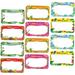 Color Frame Name Sticker Colored Labels Colored Stickers Blank Labels Stickers 1 Roll Item Label Stickers Letter Stickers for Scrapbooking Baby Bottle Label Name Tags Sticker Roll