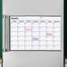 Uxcell 16.9 x 11.8 Magnetic Planner 2 Pcs Dry Erase Whiteboard