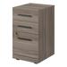 UrbanPro Engineered Wood 3-Drawer Mobile File in Hudson Elm / Brown Finish