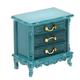 Hemoton Miniature Night Stand Bedside Table Miniature House Furniture Tiny House Accessory