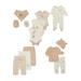 Disney Baby Wishes + Dreams Bambi Layette Shower Gift Set Bundle 13-Piece Sizes NB-3/6M