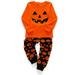 Little Hand Toddler Boy Halloween Pajamas Cotton Pumpkin Sleepwear 4T