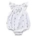 PEACNNG Newborn Baby Muslin Romper Cotton Linen Romper Fashion Baby Clothes