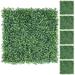 18Pcs Artificial Boxwood Hedge Wall Panels Greenery Topiary Hedge Plant Privacy Hedge Screen UV Protected For Garden Home Fence Backyard And DÃ©cor 20 X 20 Inch Green