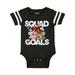 SpongeBob and Friends Squad Goals Football Romper Boy Girl Infant Baby Brisco Brands 6M