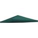 replacement 10 x10 gazebo canopy top patio pavilion cover sunshade plyester single tier-green